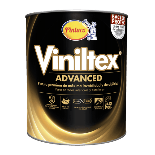 Pintura Viniltex Advanced Brillo del Fuego