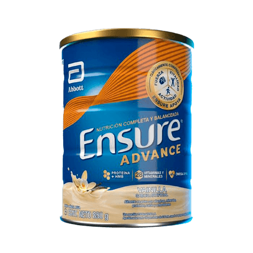Suplemento Polvo Vainilla Advance Ensure|850g