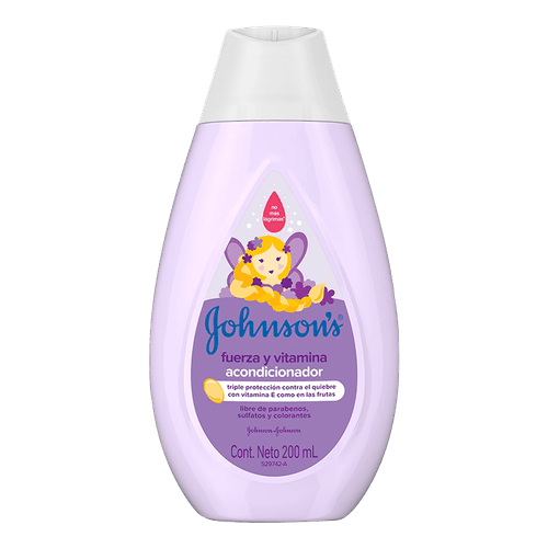 Acondicionador Fuerza y Vitamina Johnson's Baby 200ml