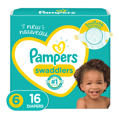 Pañal Desechable Pampers Swaddlers|T-6|16U