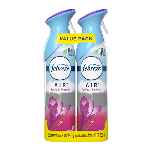 Aromatizantes Air Spring & Renewal Febreze 8.8 oz 2pk