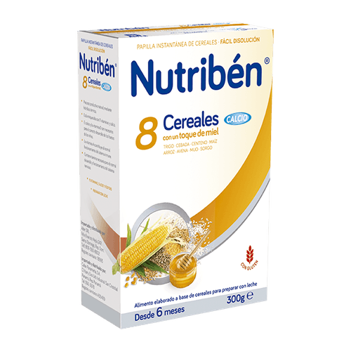 Cereal 8 Cereales Calcio Nutribén 600g