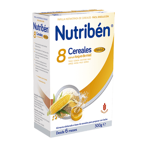 Cereal 8 Cereales Fibra Nutribén 300g