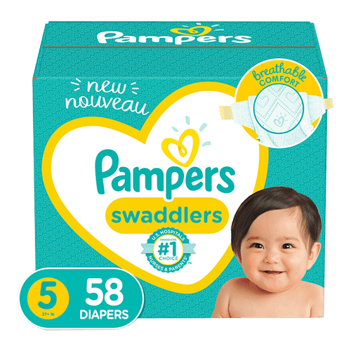Pañal Desechable Pampers Swaddlers|T-5|58U