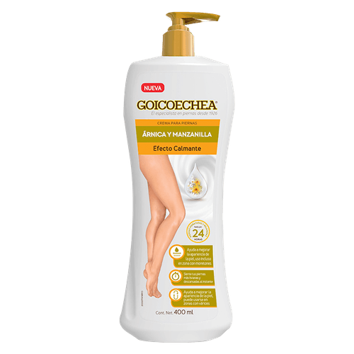 Crema Corporal Arnica Manzanilla Goicoechea|400ml