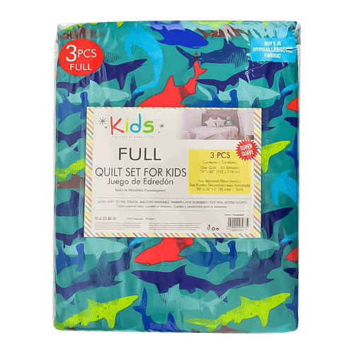 Edredon Full Set de 3 Piezas