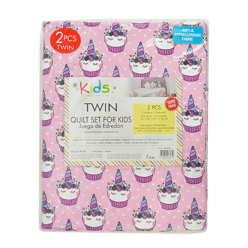 Edredon Twin Set de 2 Piezas