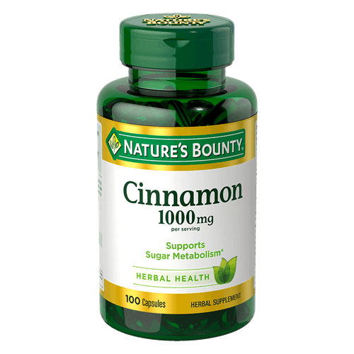 Suplemento Cinnamon 1000 mg|100 Capsulas