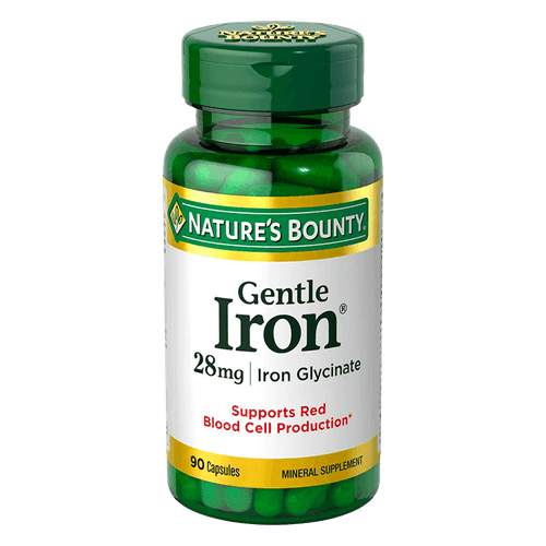 Suplemento Iron 28mg| 90 Capsulas