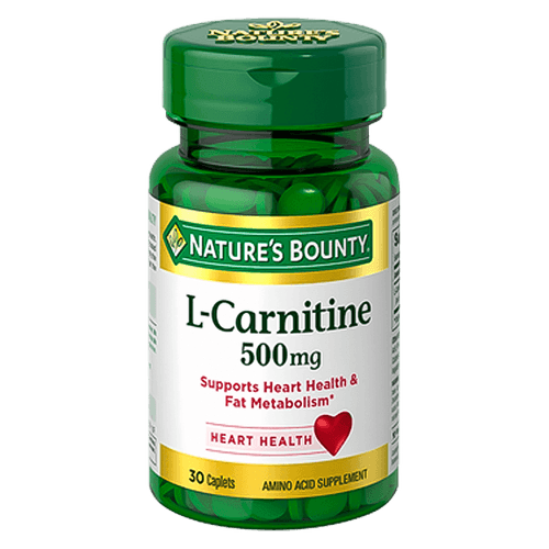 Suplemento L-Carnitine|500 mg|30 Tabletas