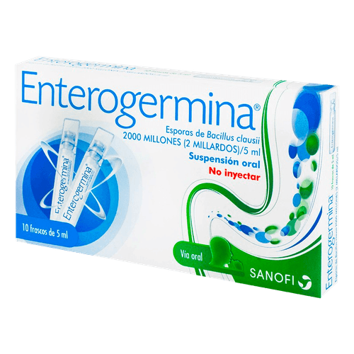 Enterogermina Suspensión 5 ml|10 Viales