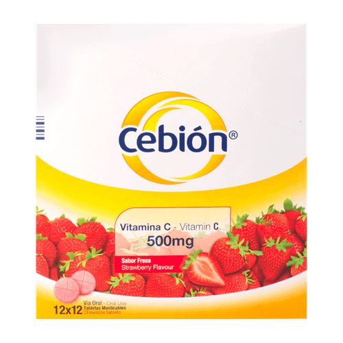 Cebión Fresa|Caja 12 Sobres