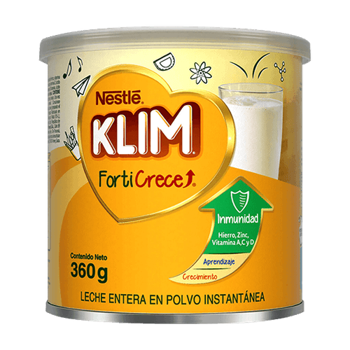 Klim Forticrece Leche Entera Instantánea|360g