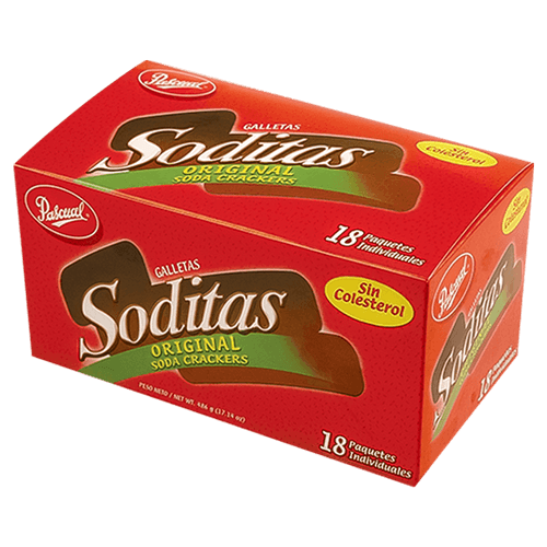 Galleta Soda Pascual 27g Caja 18 Paquetes