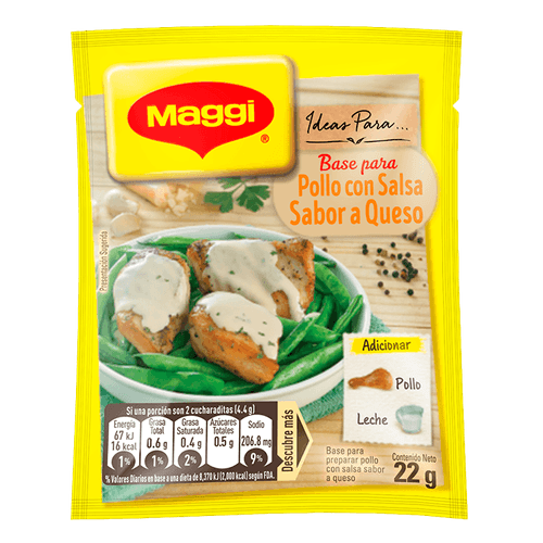 Base con Sabor a Queso Maggi|22g