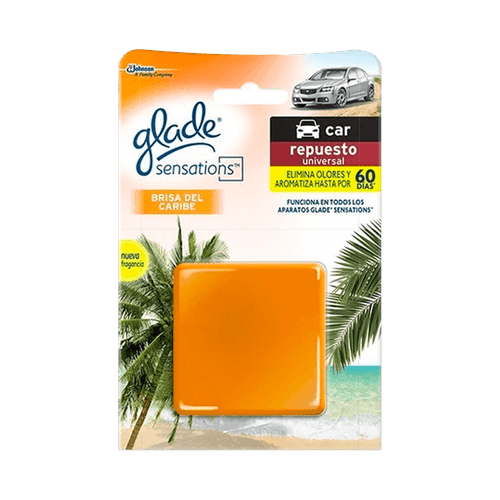 Glade Sensations Car Brisa Caribe|Repuesto