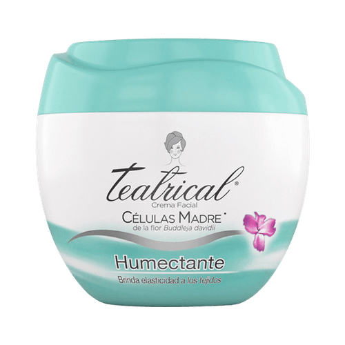 Crema Facial Humectante Células Madres Teatrical 100g