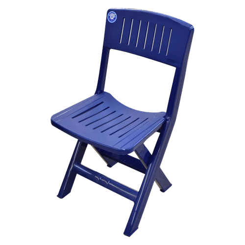Silla Plastica Plegable Azul