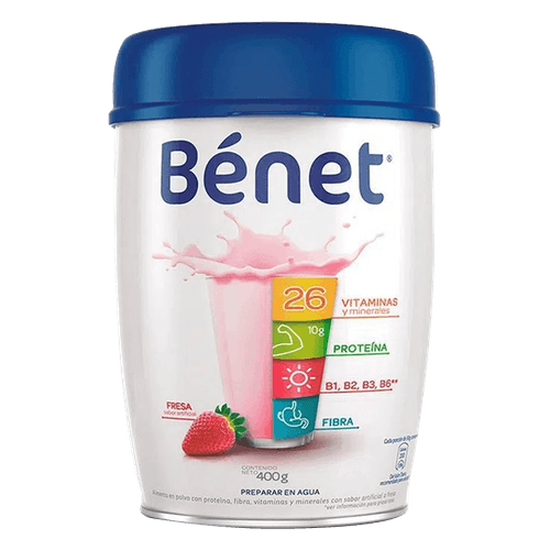Bebida Polvo Fresa Benet 400g