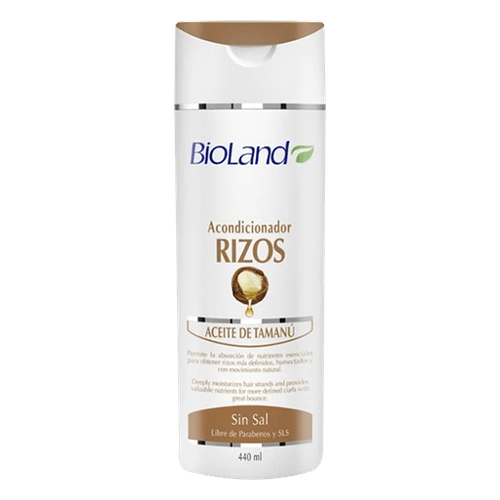Acondicionador Aceite de Tamanú Rizos Bioland 440ml
