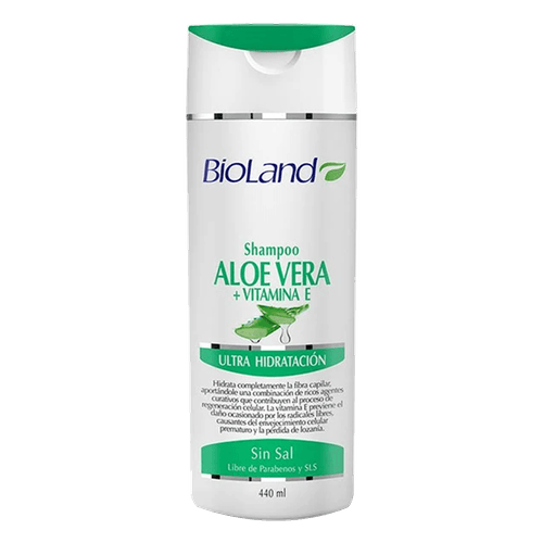 Shampo Aloe Vera y Vitamina E Bioland 440ml