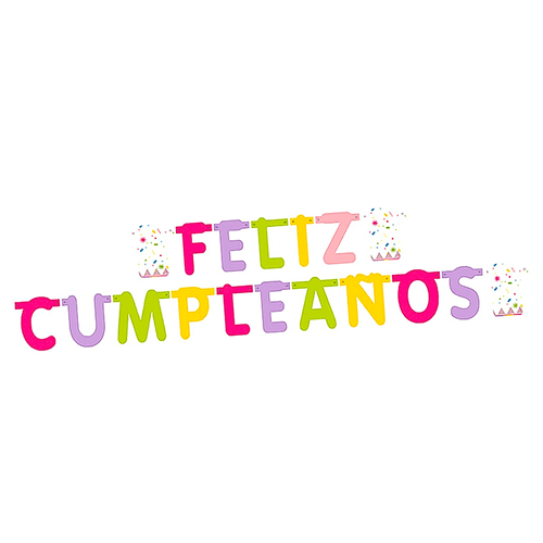 Banner Feliz Cumpleaños Niña