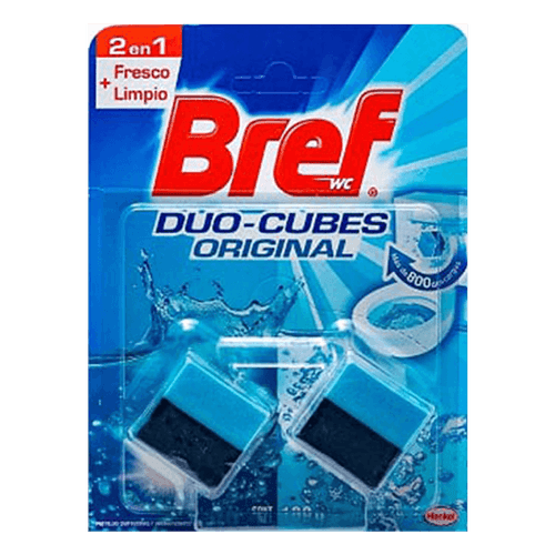 Pastilla para Tanque Duo Cube Original Bref 100g