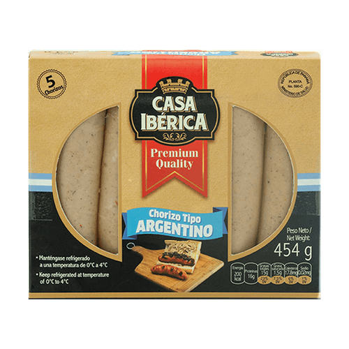 Chorizo Tipo Argentino Casa Ibérica|454g