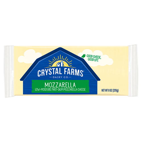 Cheese Mozzarella Crystal Farm 8oz
