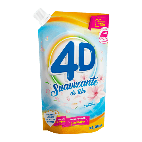 Suavizante Primaveral 4D 1500ml