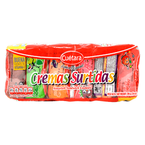 Galleta Crema Surtida Cuétara 12pk