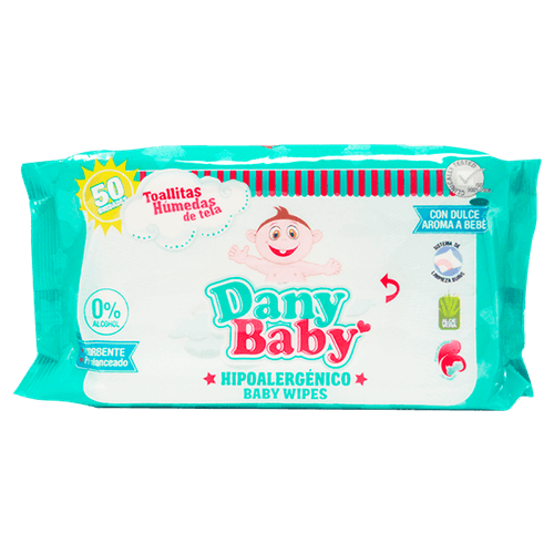 Toallitas Húmedas Dany Baby|50 Unidades