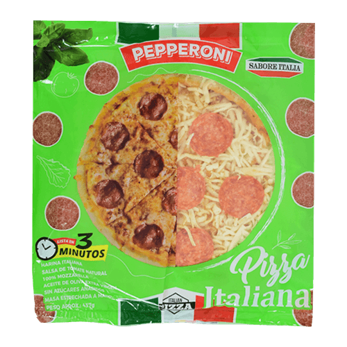 Pizza Italiana Pepperoni Sabore Italia 430g