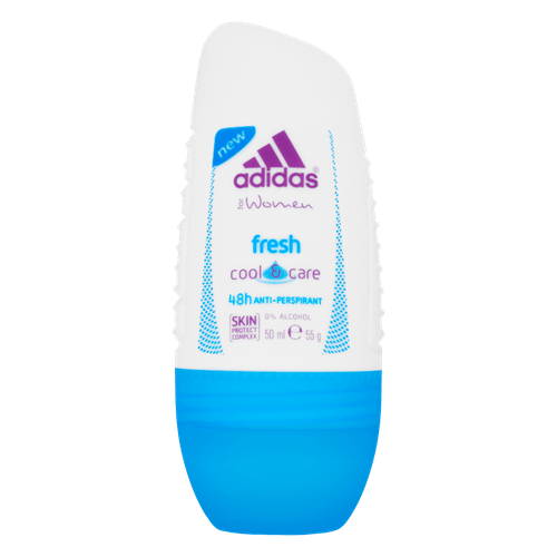 Desodorante Roll On Dama Fresh Cool & Care Adidas 50ml