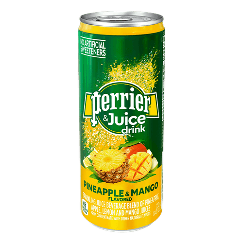 Perrier & Juice Slimcan Pineapple Mango 250ml