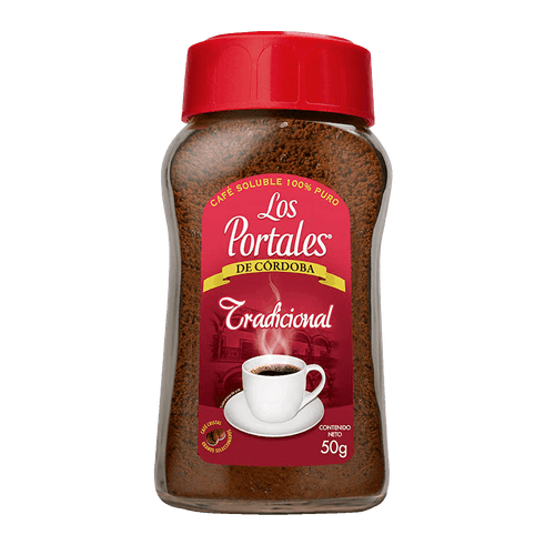Café Tradicional Instantáneo Los Portales 50g