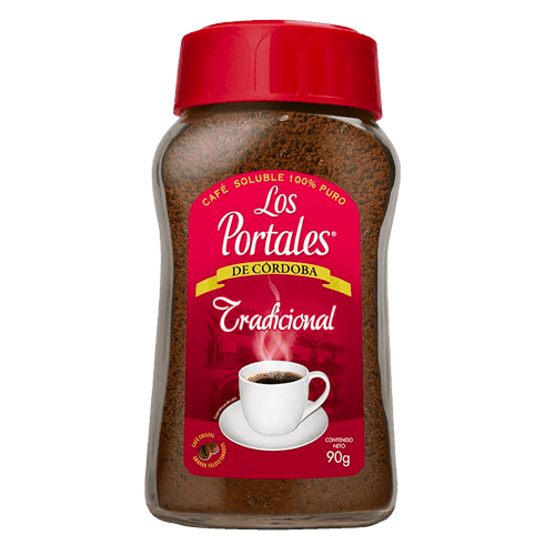 Café Tradicional Instantáneo Los Portales 90g