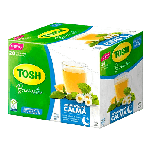 Infusión Calma Tosh 20 unidades