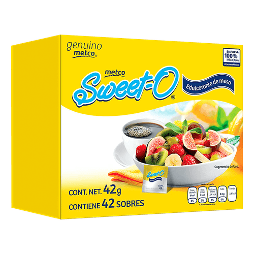 Edulcolorante Sweet 1g x42 unidades