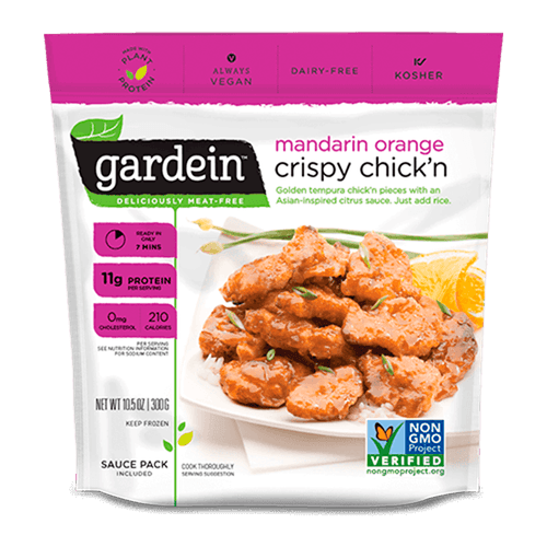 Pollo Crujiente con Salsa Mandarina Gardein 10.5 oz