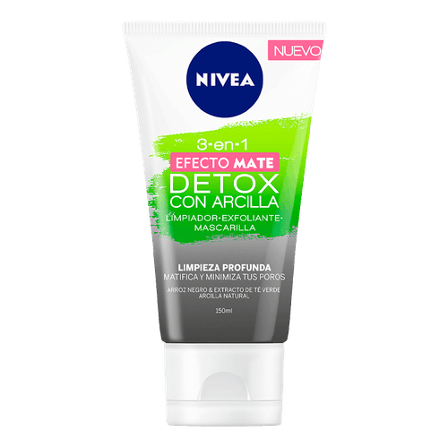 Gel Limpiador Facial 3 en 1 Efecto Mate Nivea 150ml