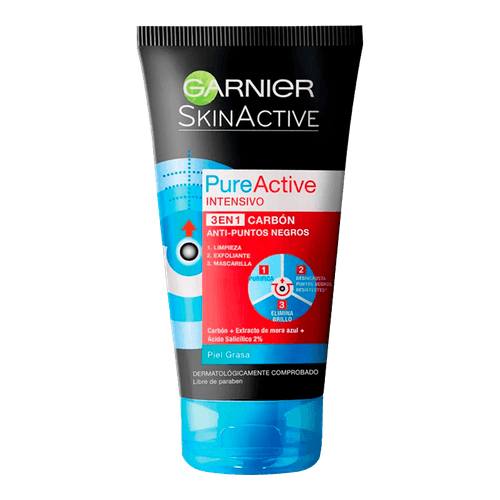 Crema Exfoliante Facial 3 en 1 Garnier 150ml