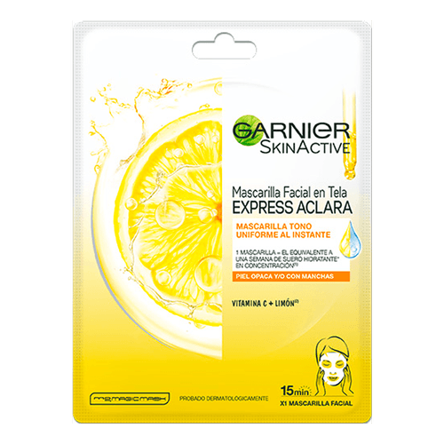 Mascarilla Facial Garnier Express Aclara