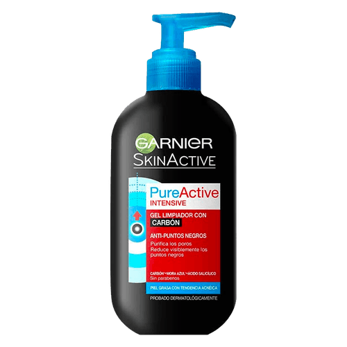 Gel Facial Exfoliante Carbón Garnier 200ml