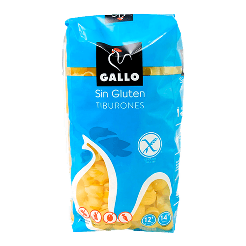 Pasta Tiburones Sin Gluten Gallo 450g