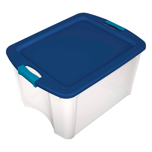 Caja de Almacenamiento Transparente de 18 Galones