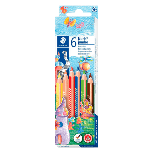 Lápices de Colores Noris Jumbo 128