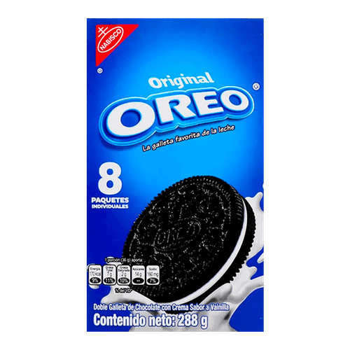 Galletas Oreo Display Wacam 36g x 8 unidades