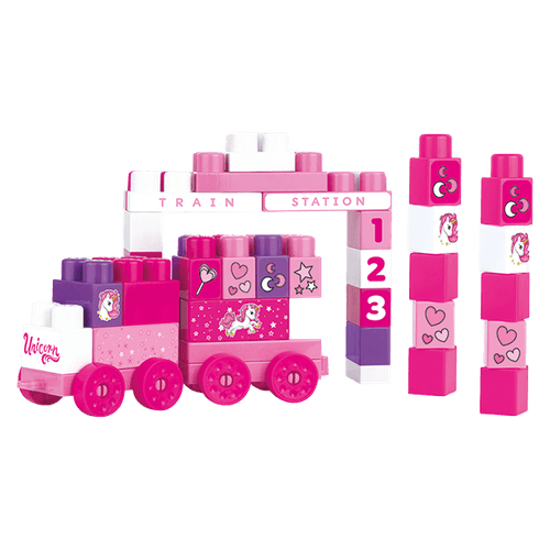 Bloques de Construcción Unicorn|50 Piezas