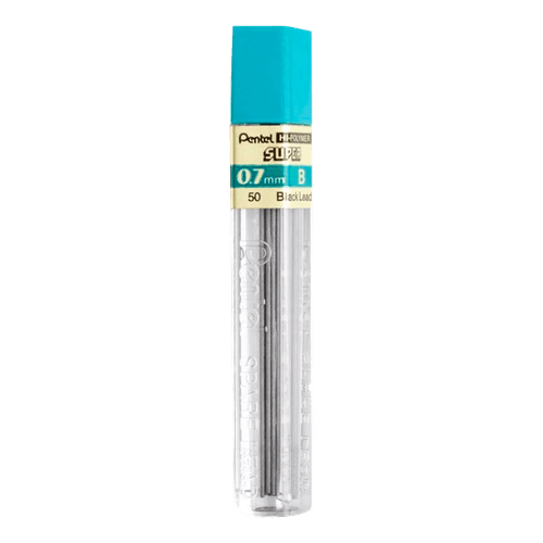 Mina Lápiz Mecánico|0.7|B|Hi-Polymer Super